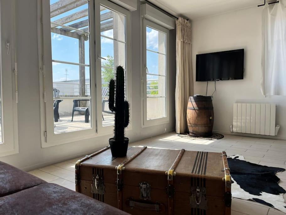 Duplex Western - Disney A Paris - Apartment Montevrain Bagian luar foto